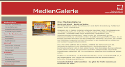 Desktop Screenshot of mediengalerie.org