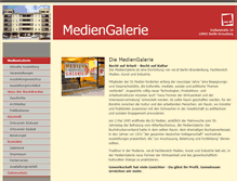 Tablet Screenshot of mediengalerie.org